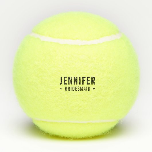 Last Swing Before the Ring Bachelorette Party テニスボール (裏面)