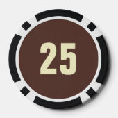 Last Swing Before the Ring Baseball Bachelor Party ポーカーチップ (裏面)