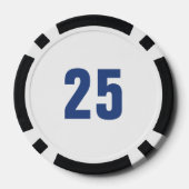 Last Swing Before the Ring Baseball Bachelor Party ポーカーチップ (裏面)