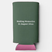 Last Swing Before The Ring Golf Bachelorette スリム缶クーラー (裏面)