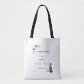 Last Swing Before the Ring Golf Bachelorette Bride トートバッグ (正面)
