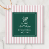 Last Swing Before the Ring green bachelorette フェイバータグ (正面)