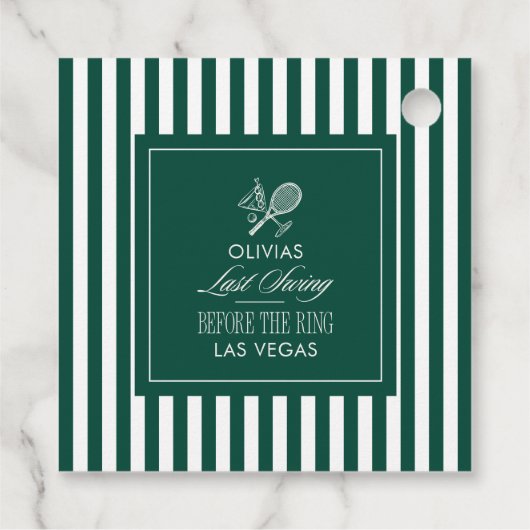 Last Swing Before the Ring green bachelorette フェイバータグ (裏面)