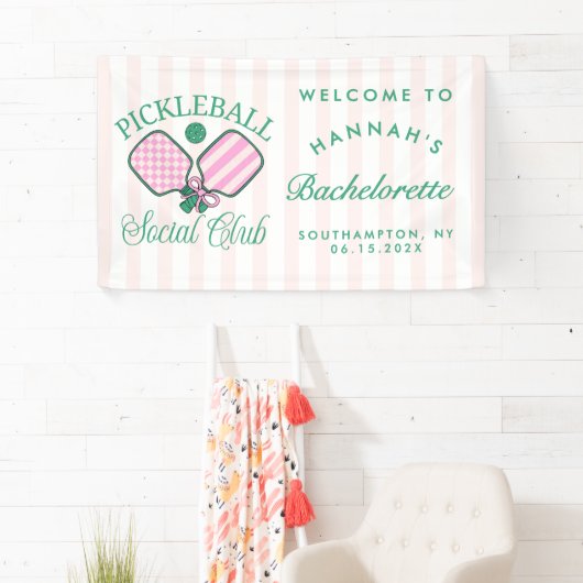 Last Swing Before The Ring Pickleball Bach Weekend 横断幕 (インサイチュ)