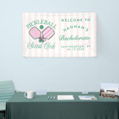 Last Swing Before The Ring Pickleball Bach Weekend 横断幕 (トレードショー)