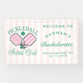 Last Swing Before The Ring Pickleball Bach Weekend 横断幕 (横)