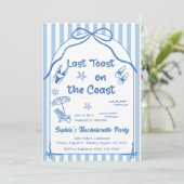 Last Toast On The Coast Bachelorette Weekend  招待状 (スタンド正面)