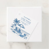 Last Toast on the Coast Beach Bachelorette Party  フェイバータグ (インサイチュ)