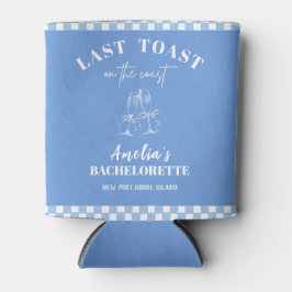 Last toast on the coast blue bachelorette  缶クーラー