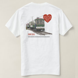 Last Trolley 70th Anniversary - Image on Back Tシャツ