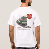 Last Trolley 70th Anniversary - Image on Back Tシャツ (裏面)