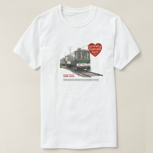 Last Trolley 70th Anniversary - Image on Front Tシャツ (デザイン正面)