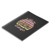 Lastenrad im Sonenuntergang、レトロ、Cargobike ノートブック (左側)