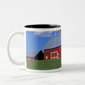 Latah郡、アイダホの州の赤い納屋PRの氏) ツートーンマグカップ (左)