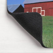 Latah郡、アイダホの州の赤い納屋PRの氏) マウスパッド (コーナー)