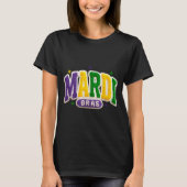 Latch Hook Mardi Gras Trendy Funny Gift Tee Men, W Tシャツ (正面)