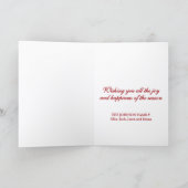 Latch Hook Yarn Crochet (Faux, Not actual Yarn) シーズンカード (内部)