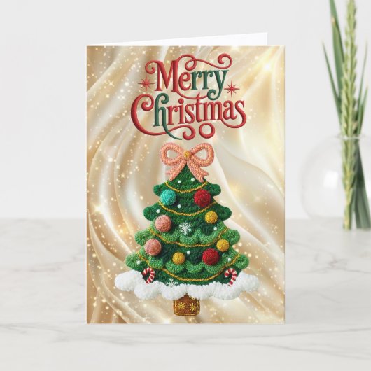 Latch Hook Yarn Crochet (Faux, Not actual Yarn) シーズンカード (正面)