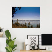 Late春inタホ湖（ポスター） ポスター (ホームオフィス)