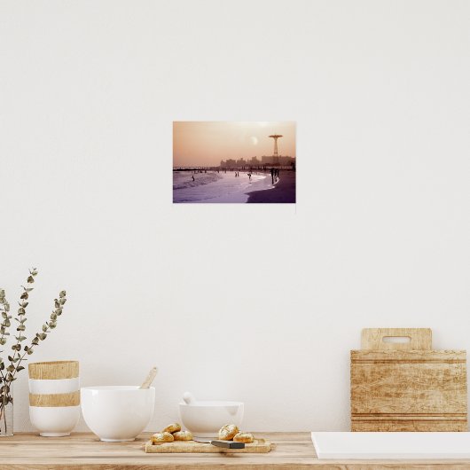 Late Afternoon Coney Island ポスター (キッチン)