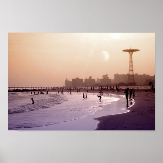 Late Afternoon Coney Island ポスター (正面)