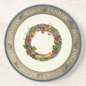 Late Autumn Wheel of the Year コースター (正面)