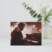 Late night bar pianist ポストカード (スタンド正面)