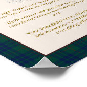 Late night diaper Preppy Teddy Balloon Baby Shower ポスター (角)