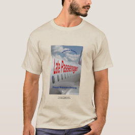 "Late Passenger" – 不可解ストップ Tシャツ