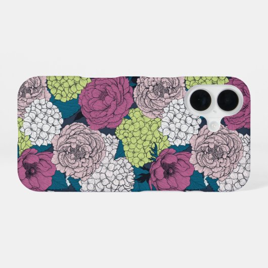 Late spring garden iPhone 16ケース (裏面横)