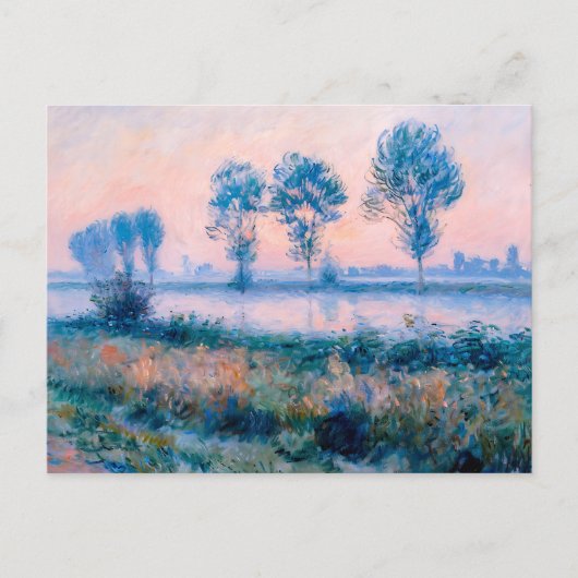 Late Summer morning Landscape by the Havel River シーズンポストカード (正面)