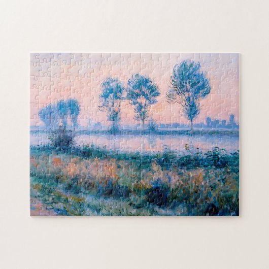 Late Summer morning Landscape by the Havel River ジグソーパズル (横)