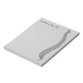 Lateral Spine Logo Doctor パーソナライズされた Notepad ノートパッド (回転)