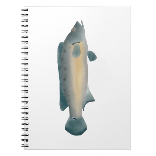 Lateral Striped Pike Cichlid ノートブック (正面)