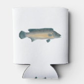 Lateral Striped Pike Cichlid 缶クーラー (裏面)