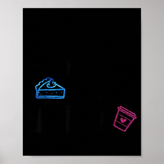 Lates I Thought You Said E And Lattes Funny Fitnes ポスター (正面)