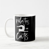 Lates Instructor Teacher Cat Lates And Cats コーヒーマグカップ (左)