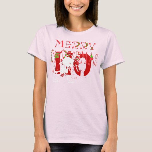 Lates Special Santa Hohoho Merry Christmas T-shirt Tシャツ (正面)
