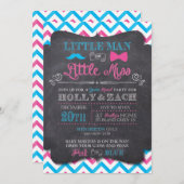 LATEST Allison Gender Reveal招待状 招待状 (正面/裏面)