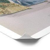 Latest Paris Fashions, three day dresses in a fash ポスター (角)