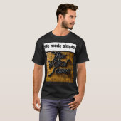 latest_tean_boy_abc_spell_デザイン tシャツ (正面フル)