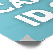 Latin おもしろい Classroom Poster - Canis Meus ポスター (角)