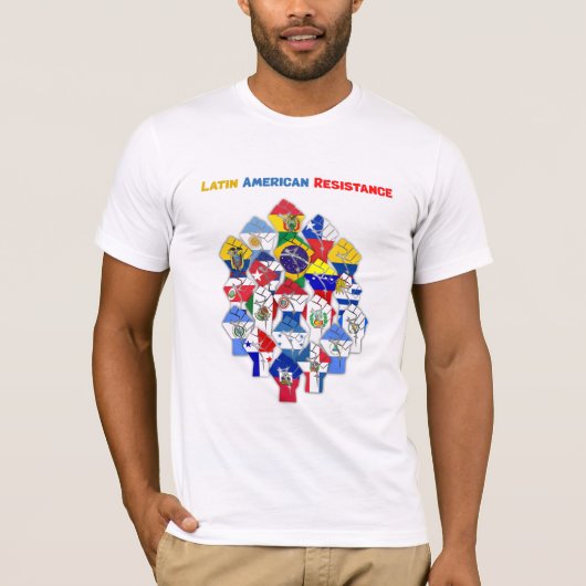 Latin American Resistance Tシャツ (正面)