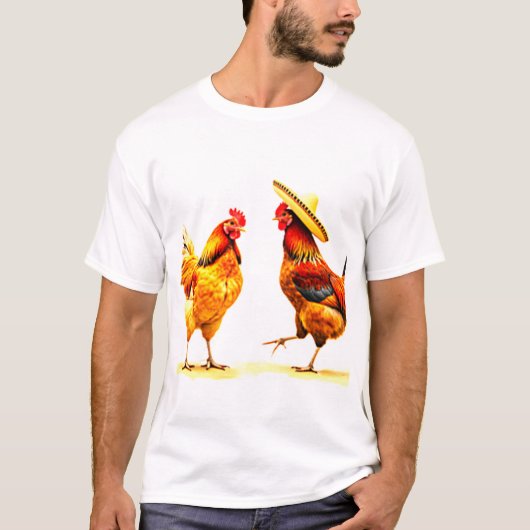 Latin chicken dancers tシャツ (正面)
