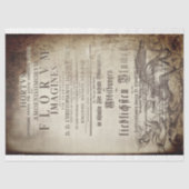 Latin scrollwork 薄葉紙 (正面)