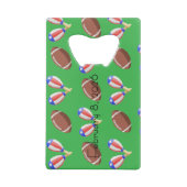 Latin-themed Football クレジットカード栓抜き (裏面)