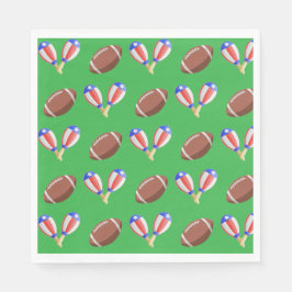 Latin-themed Football スタンダードランチョンナプキン