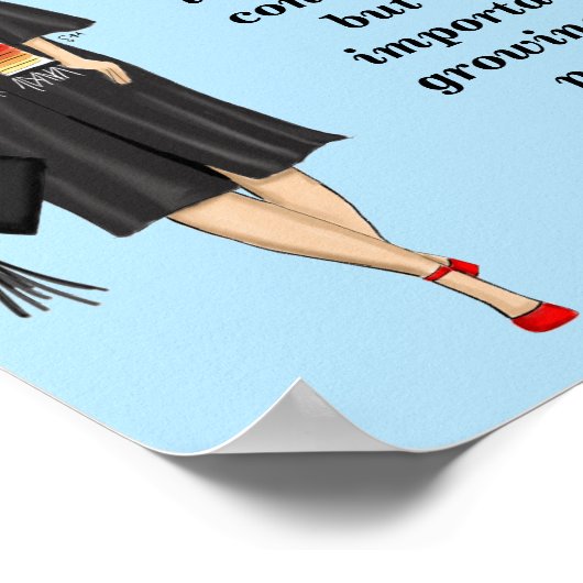 Latina - College Involves Motivational Poster ポスター (角)