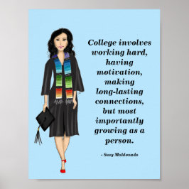 Latina - College Involves Motivational Poster ポスター