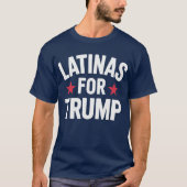 Latinas For Trump Tシャツ (正面)